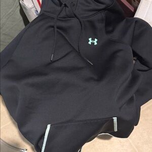 Under Armour Black Sweater with Mint Details